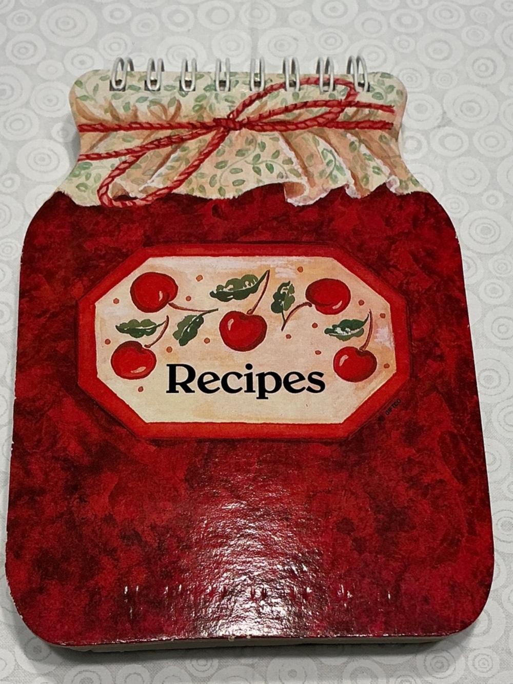 Red Cherry Recipe Notebook - Unbranded - Picture 2 of 5